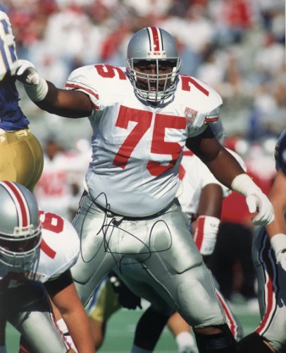 Orlando Pace Autographed Memorabilia Signed Photo Jersey