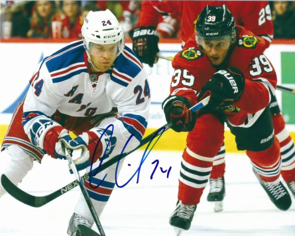 Oscar Lindberg Autographed Signed 8X10 New York Rangers Photo - Autographs