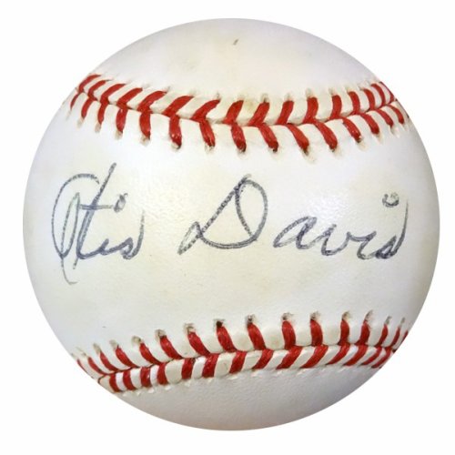 Otis Davis Autographed Signed Official Nl Baseball Brooklyn Dodgers PSA/DNA 