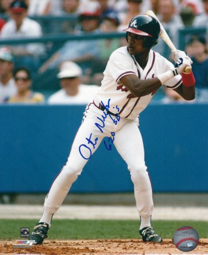 Otis Nixon Autographed Signed 8X10 Atlanta Braves Photo - Autographs
