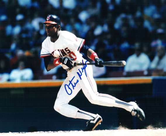 Otis Nixon Autographed Signed 8X10 Cleveland Indians Photo - Autographs