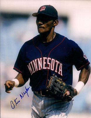 Otis Nixon Autographed Signed 8X10 Minnesota Twins Photo - Autographs
