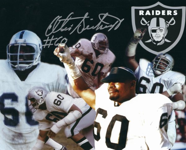 Otis Sistrunk Autographed Signed 8X10 Oakland Raiders Photo - Autographs