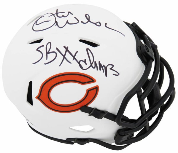Otis Wilson Bears signed Louisville Cardinals mini helmet