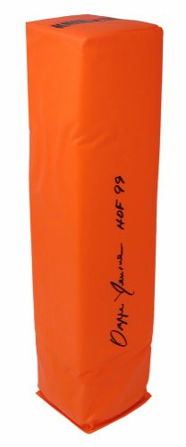 Ozzie Newsome Autographed Signed Orange Endzone Football Pylon w/HOF'99 