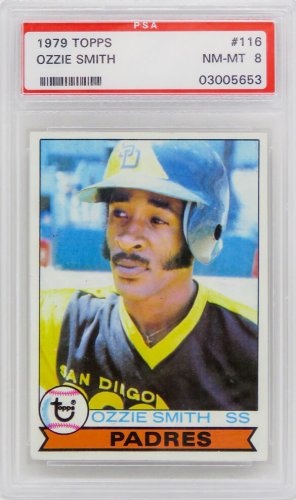 Ozzie Smith San Diego Padres Autographed 1982 Topps #95 Beckett Fanatics  Witnessed Authenticated 10 Card