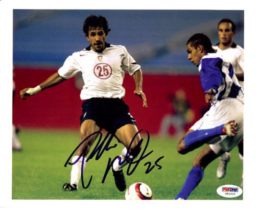 Pablo Mastroeni Autographed Signed 8X10 Photo Team Usa PSA/DNA 