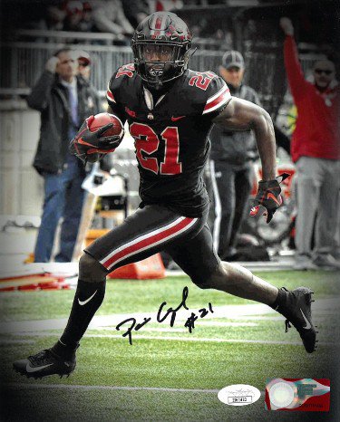 Parris Campbell Autographed Signed Ohio State Buckeyes NCAA 8X10