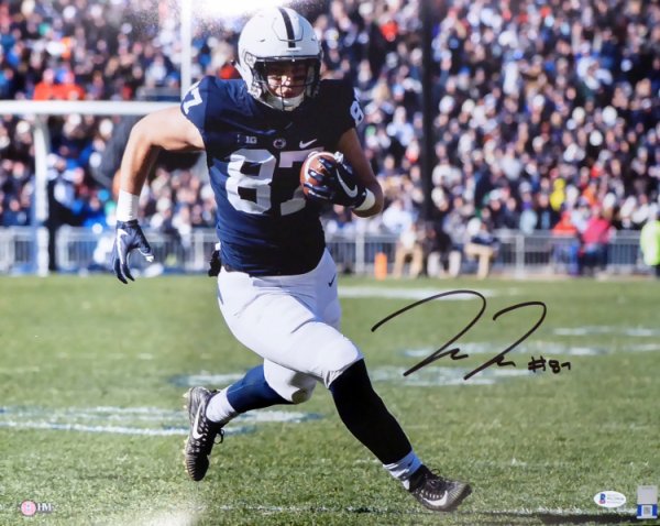 Pat Freiermuth Autographed Signed 16X20 Photo Penn State Nittany Lions Beckett Beckett 