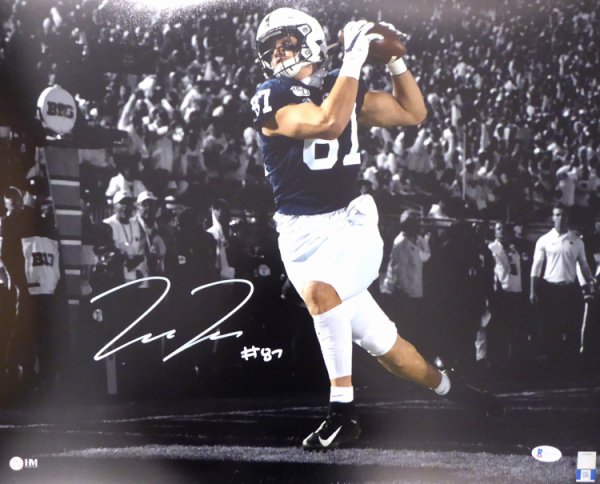 Pat Freiermuth Autographed Signed 16X20 Photo Penn State Nittany Lions Beckett Beckett 