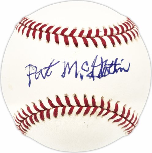 Pat Mcglothin Autographed Signed Official Nl Baseball Brooklyn Dodgers Beckett Beckett Qr #Bn13207 