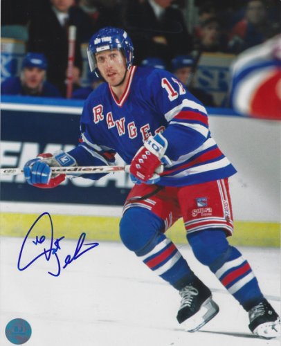 Pat Verbeek Autographed Signed 8X10 New York Rangers Photo - Autographs