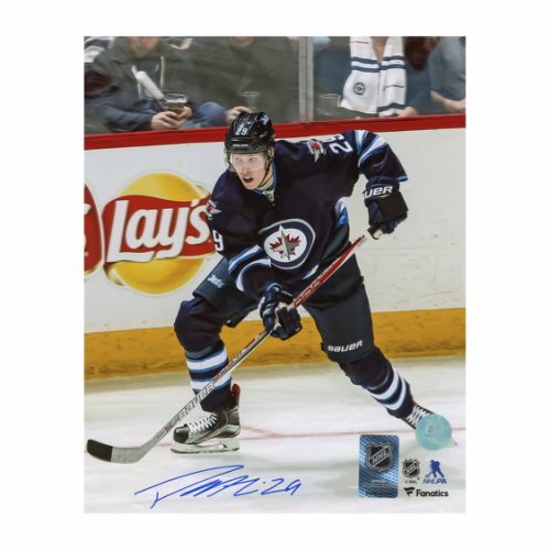 Patrik Laine Autographed Signed Winnipeg Jets First Game 8x10 Photo