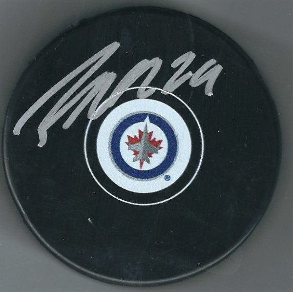 Patrik Laine Autographed Signed Winnipeg Jets Hockey Puck - Autographs