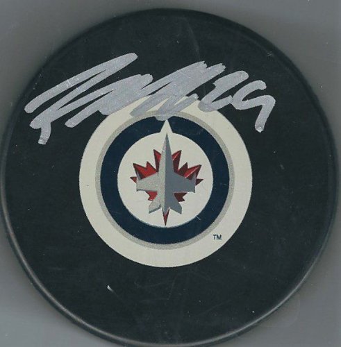 Patrik Laine Autographed Signed Winnipeg Jets Hockey Puck - Autographs