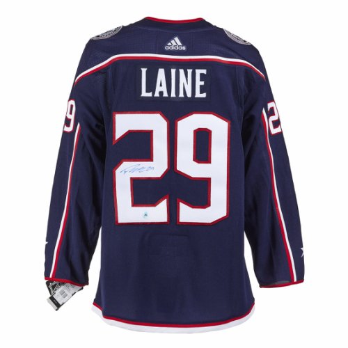 Patrik Laine Columbus Blue Jackets Autographed Signed Adidas Jersey