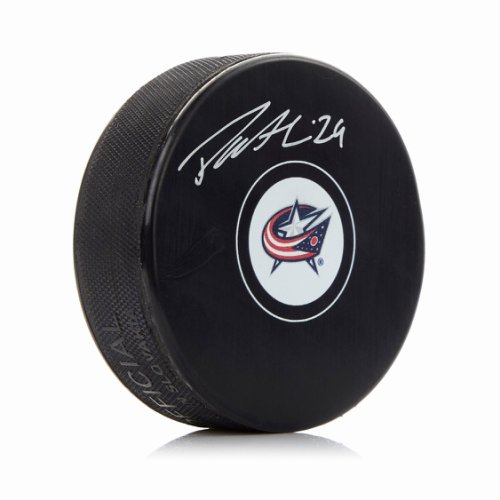 Patrik Laine Columbus Blue Jackets Autographed Signed Hockey Puck