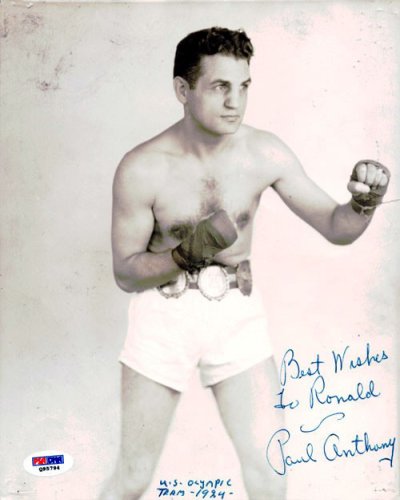 Paul Anthony Autographed 8X10 Photo "To Ronald" PSA/DNA