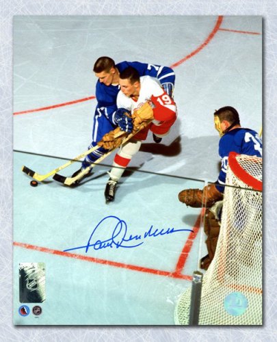 Paul Henderson Autographed Signed Detroit Red Wings Attack Zone 8x10 Photo
