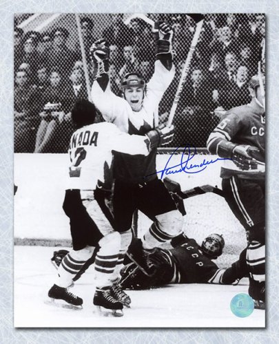 Paul Henderson Autographed Signed Team Canada 8x10 Photo