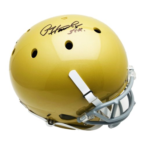 Paul Hornung Autographed Signed Notre Dame Full Size Replica Helmet HT