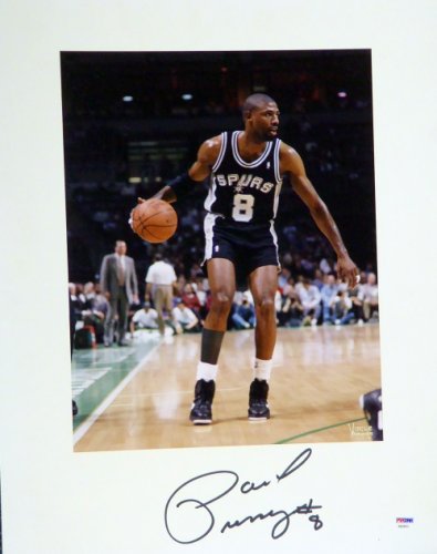 Paul Pressey Autographed Signed 16X20 Matted Photo San Antonio Spurs PSA/DNA 
