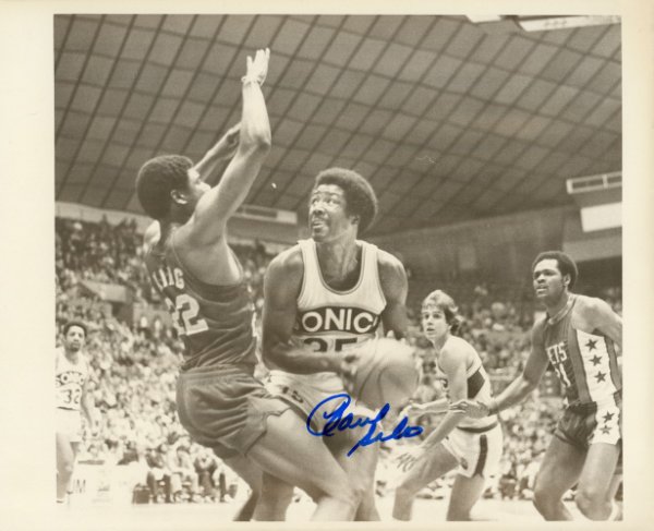 Paul Silas Autographed Signed 8X10 Photo Seattle Supersonics Mcs Holo #70176 