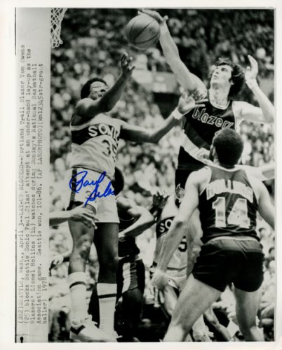 Paul Silas Autographed Signed 8X10 Wire Photo Seattle Supersonics Mcs Holo #70187 