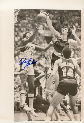 Paul Silas Autographed Signed 8X11.5 Photo Seattle Supersonics Mcs Holo #70181 