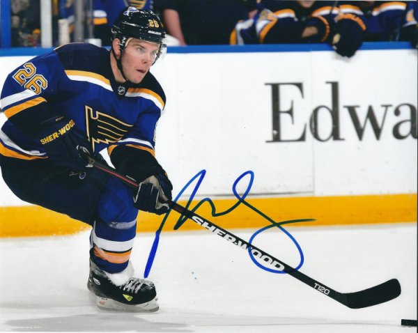 Paul Stastny Autographed Signed 8X10 St. Louis Blues Photo - Autographs