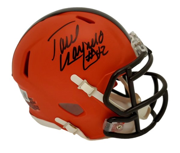 Paul Warfield Cleveland Browns Autographed Signed Speed Mini Helmet - Beckett Authentic 