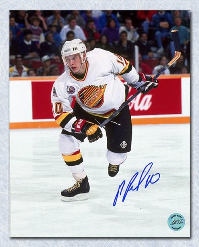 Pavel Bure Vancouver Canucks Autographed White Vintage CCM Hockey Jers –  Rep Your Colours