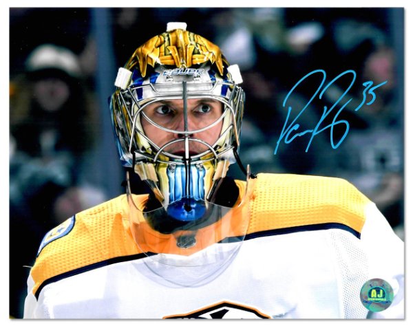 Pekka Rinne Autographed Memorabilia | Signed Photo, Jersey