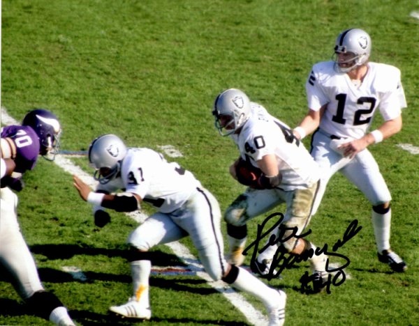 Pete Banaszak Autographed Signed 8X10 Oakland Raiders Photo - Autographs
