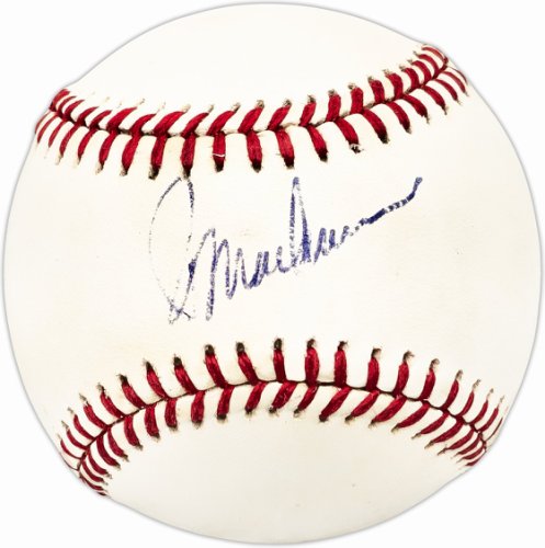 Pete Mackanin Autographed Official Nl Baseball Phillies, Expos #225519