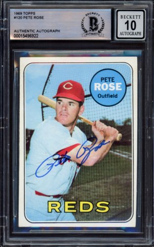 Pete Rose  Autographed Baseball Memorabilia & MLB Merchandise