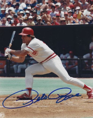 Pete Rose Autographed Signed 8X10 Philadelphia Phillies Photo With JSA COA - Autographs 