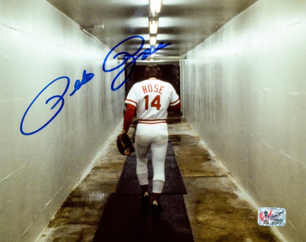 Pete Rose Autographed Signed 8X10 Photo Cincinnati Reds Pr Holo #229040 