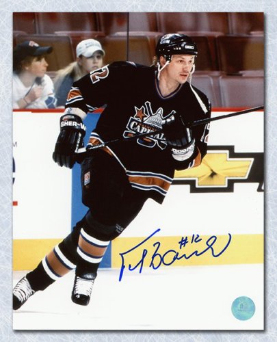 Peter Bondra Autographed Signed Washington Capitals Hockey 8x10 Photo