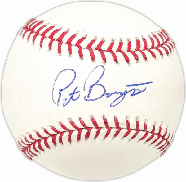 Peter Bourjos Autographed Signed Official MLB Baseball Philadelphia Phillies JSA 