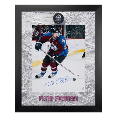 Peter Forsberg Avalanche Signed CCM Jersey w/ COA