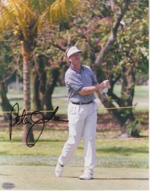 Peter Jacobsen Autographed Signed 8x10 Photo- Mounted Hologram 
