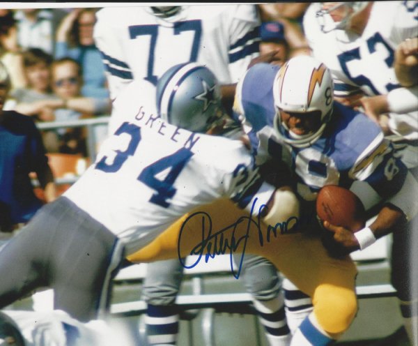 Pettis Norman Autographed Signed San Diego Chargers 8X10 Photo - With COA - Autographs 