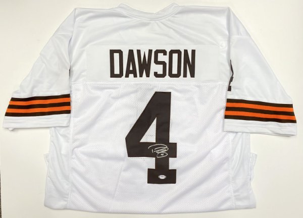Phil Dawson Cleveland Browns Autographed Signed Jersey - PSA Authentic 