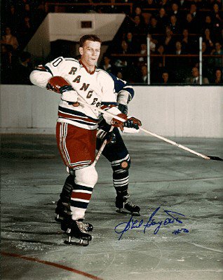 Phil Goyette Autographed Signed New York Rangers Photo - Autographs