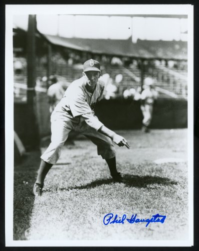 Phil Haugstad Autographed 8X10 Photo Brooklyn Dodgers #154646