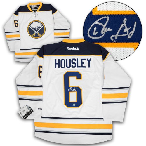 Phil Housley Buffalo Sabres Autographed Signed Reebok Jersey