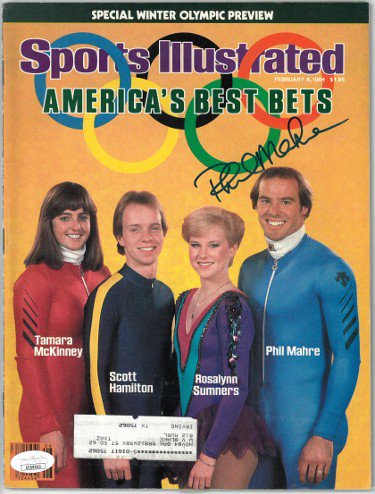 Phil Mahre Autographed Signed Sports Illustrated Full Magazine 2/6/1984- JSA #EE60453 (Winter Olympic Preview) 
