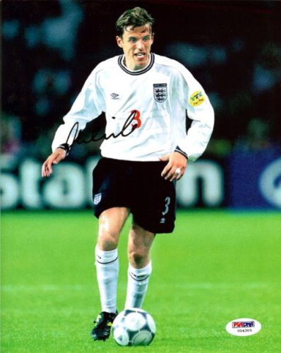 Phil Neville Autographed 8X10 Photo England PSA/DNA