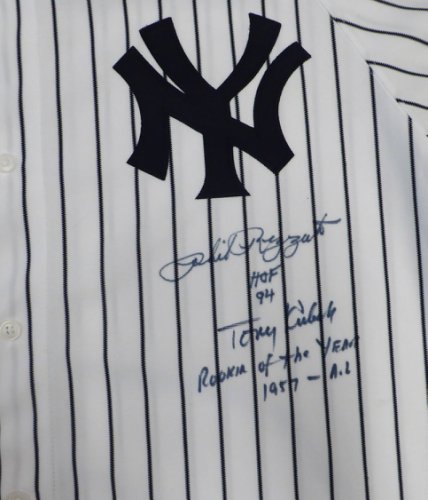 Autographed New York Yankees Phil Rizzuto Fanatics Authentic Louisville  Slugger Ash Bat with HR #18 5